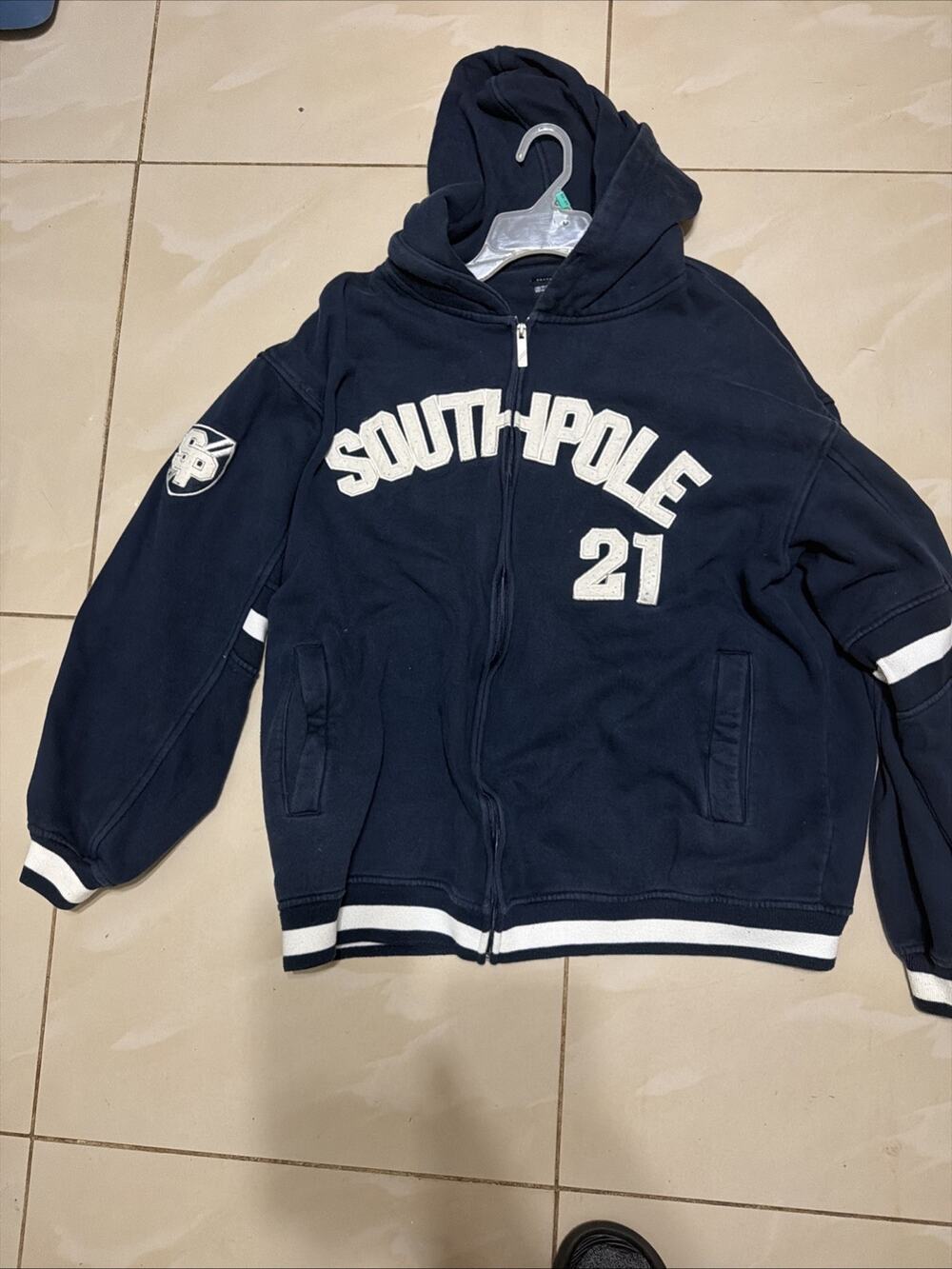 Vintage Southpole Hoodie Mens XL Graffiti Spell Out Logo Grunge Y2K 00s